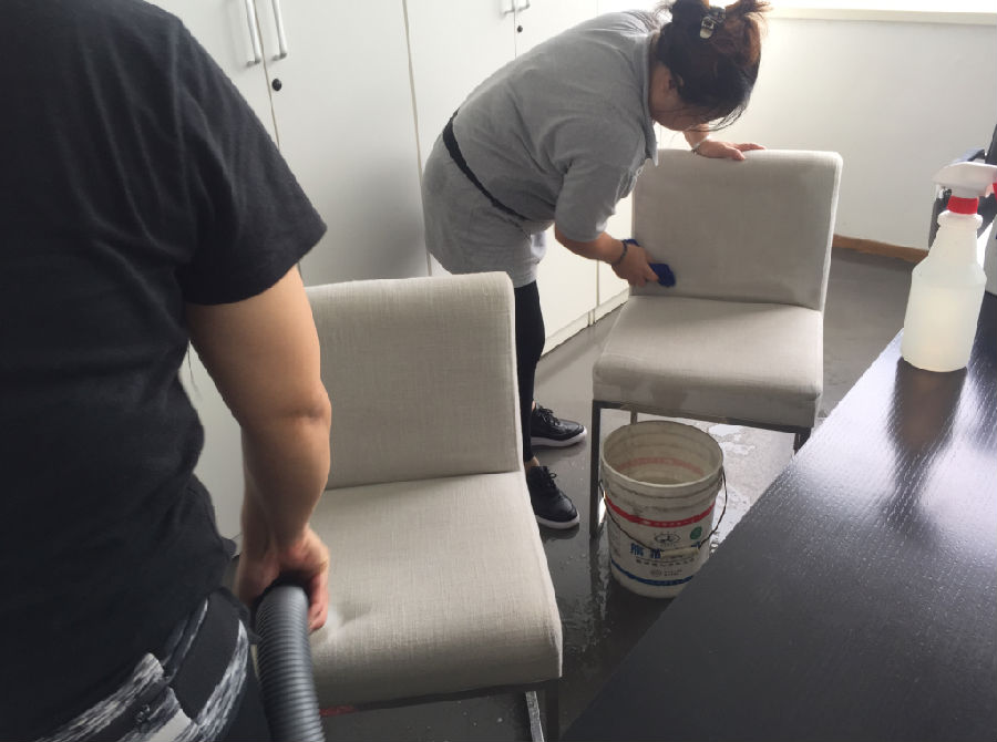 乃东县沙发清洗案例